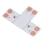 Back to Back Tee Connector 5pk L-FLTPE-TEE-1