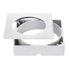 OptiPockit SquareSurface AdaptorWH L-OPAC-TKS-WH-1