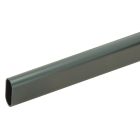 US Futaba 96" Oval Closet Rod Matte Black 53315 51 018	