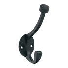 Hook Double Adare Matte Black H55465MB