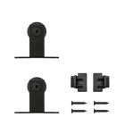 Top Mount Roller Kit BLACK