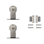 Top Mount Roller Kit SATIN NICKEL