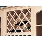 Wood Wine Rack Lattice