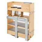 Rev-A-Shelf Vanity Outlet Grooming Organizer 445-VBOSC-8C