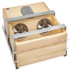 Rev-A-Shelf 15" W Vanity Outlet Drawer 4VOD-18SC-1