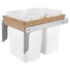 35Qt DoubleTM Wood Waste Bin WH 4WCTM-18DM2-25