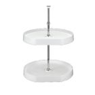 20in D-Shaped Susan 7012 ALMOND 7012-20-15-52