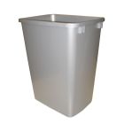 35Qt Waste Bin SILVER RV-35-17-96