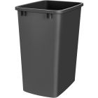 35Qt Waste Bin BLACK RV-35-18-8