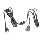 Adapter Cord W/Roll Switch 8 Ft BRN