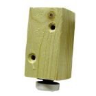 Base Leveler Leg Wood GBLOCKX80U