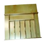 Tenn-Tex 21 Wide Wood Cutlery Tray Insert For Drawer QT-CUT24