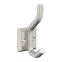 Hook Double Aliso Satin Nickel H37005G10