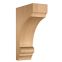 Corbel Brace 4inch X 9-1/8inch X 14inch Maple