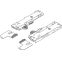 L-Box Tip-On wLatch f/11in Dwr LtGR T60L7140 S1