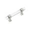 3" CTC Pull Crysacrylic / Polished Nickel Crystal Palace Cabinet HH075857CA14