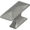 1-3/4" Rect Knob Satin Nickel Bungalow P2151SN