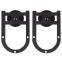 Rushmore Short Bracket Kit BLACK