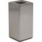 6in Adj Sq Leg 4/Pac BRUSHED STEEL