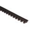 Press-in Panel Retainer Strip BROWN