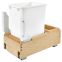 35Qt BM Wood Waste Bin WHITE 4WC-15DM1-16