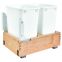 35Qt BM Wood Waste Bin WHITE 4WC-18DM2-16