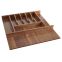 CutleryTray 20-5/8W to14.25W Walnut 4WCT-WN-3SH