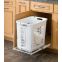 Hamper PullOut 20in D White HPRV-1520 S