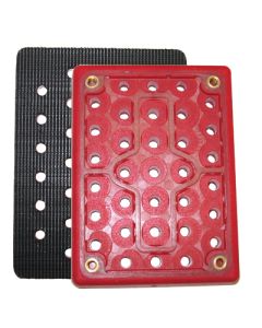 3x4x1/2 Hookit Clean Sand Pad
