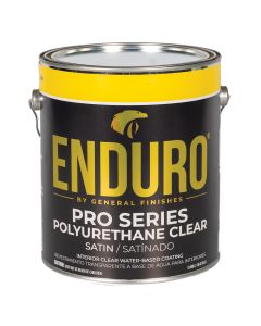 General Finishes Enduro-Pro Clear Satin 1 Gal B823-L Gallon