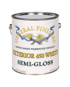 General Finishes Exterior 450 White Semi-Gloss 1 Gal B116-L Gallon