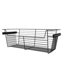 Wire PullOut Basket 30Wx14Dx10H BLK