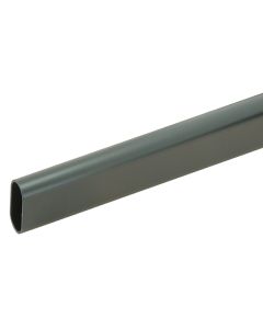 US Futaba 96" Oval Closet Rod Matte Black 53315 51 018	