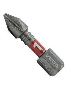 Vega 1" #1 Phillips Impact Insert Bit