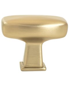 1-9/16 Knob Subtle Surge Modern Brushed Gold 1240-1MDB-P