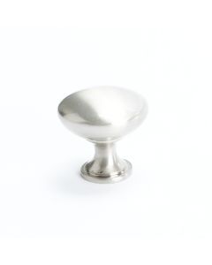 Knob 1-1/8in Euro Moderno Brushed Nickel 9913-1BPN-P
