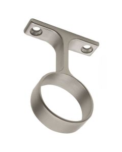 US Futaba Center Support for 1-5/16in Aluminum Round Closet Rod Dull Nickel