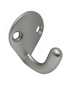 Epco Single Wardrobe Hook Matte Nickel CH201-ZMN-2