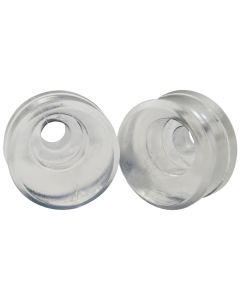 FastCap Euro Door Stop Clear 10pk