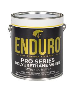 General Finishes Enduro-Pro White Satin 1 Gal B827-L Gallon