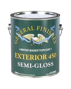 General Finishes Exterior 450 Clear Semi Gloss 1 Gallon GXSG