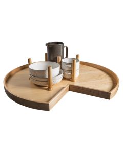 Century Magnum Series 32in Pie Cut MagnaSusan with Bearing 2-Shelf Box