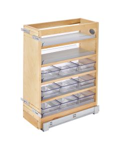 Vanity SC Org 8in W 25-1/2in H Wood 448-VC25SC-8