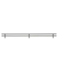 24in Wire Shoe Rail MATTE BLACK