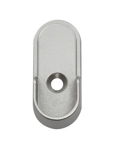 US Futaba Open Support w/5mm Pins for Aluminum Oval Closet Rod Dull Nickel