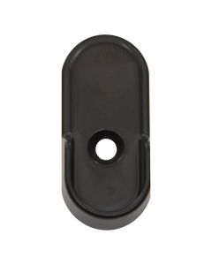 US Futaba Open Support w/5mm Pins for Aluminum Oval Closet Rod Oil Rubbed Bronze