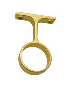 US Futaba 1-5/16in Closed Closet Rod Flange Dull Brass