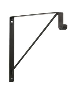 US Futaba Closet Rod & Shelf Support Bracket for Oval Rod Oil Rubbed Bronze
