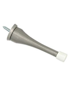 Spring Door Stop SATIN NICKEL N331-165