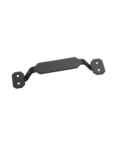 US Futaba Octagon Barn Door Handle Matte Black